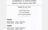 Championnat de Seine et Marne // samedi 5 mai 