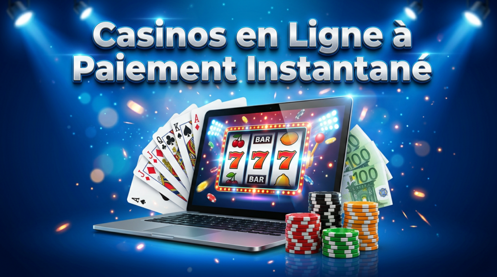 Meilleurs sites de jeux pour retraits instantanés